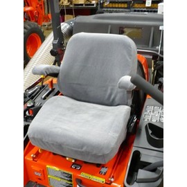 Durafit Seat Covers, KU08-V7 Exact FIT SEAT Cover for KUBOTA MOWERS. ZD321, ZD323, ZD326, ZD331, ZG327 in Comfortable Velour