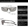 FEISEDY Polarized Photochromic Sunglasses Men UV400 Oval Square Small Alloy