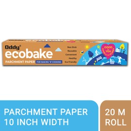 Oddy Ecobake Baking & Cooking Parchment Paper 10" X 20 Mtr