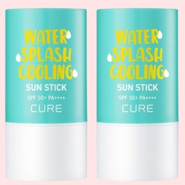 Kim Jeong-moon Aloe Water Splash Cooling Sun Stick Jeju Edition UV Protection SPF50+ PA++++, 23g, 2 pieces / 김정문알로에 워터 스플래쉬 쿨링 선스틱 제주에디션 자외선차단 SPF50+ PA++++, 23g, 2개
