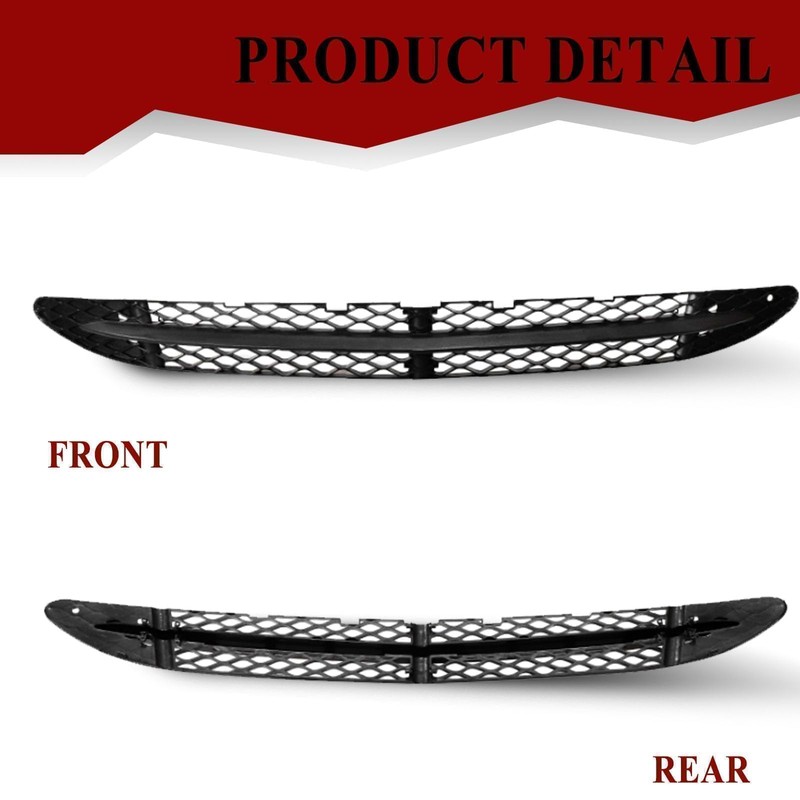 SecosAutoparts Lower Bumper Grille Front Compatible with Mercedes-Benz S600 S550