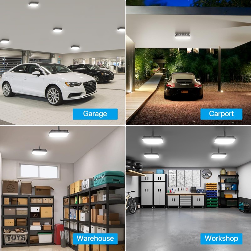 Pvilub LED Canopy Lights 40W: 5600LM Canopy LED Lights -