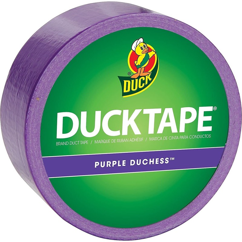 (Single Roll, Purple) - Colored Duck Tape 1.88" Wide 20