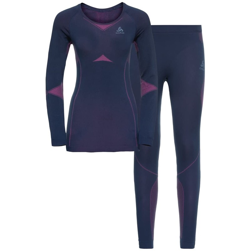 Odlo Women's Winter Specials Performance Evolution Warm Suit, Diving Navy