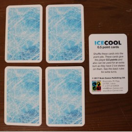 Icecool Ice Cool Board Game Promo Mini Expansions New Unused  - 0.5 Point Cards