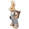 Boy Rabbit Outdoor Easter Garden Planter - 19.25"
