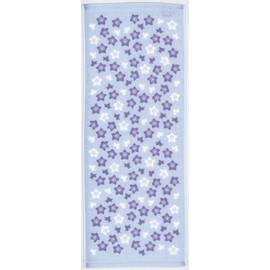 Miyamoto-Towel 5577 Bellflower Face Towel, 13.4 x 35.4 inches (34 x 90 cm)