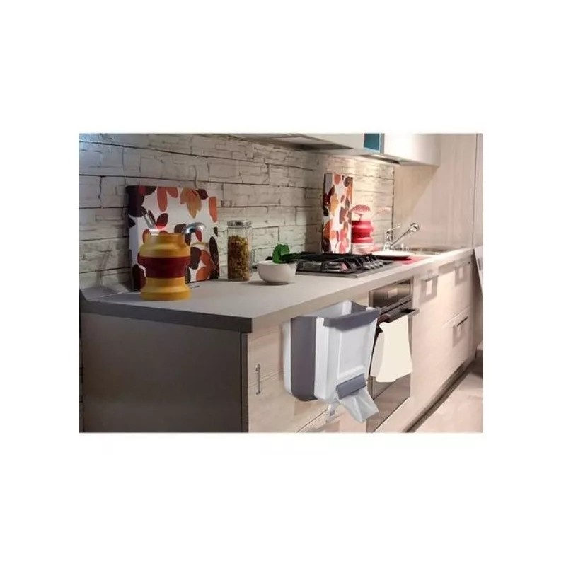 Kuk Cesto De Basura Plegable Bote Colgable Para Cocina Disp