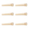 6PCS Guitar Bridge Pin Copper Acoustic Guitar Bridge Pins Peg