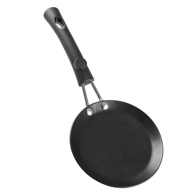 Egg Frying Pan Even Heating Versatile Ergonomic Heat Resistant Anti