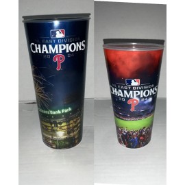 2025 PHILLIES 2024 NL EAST DIVISION CHAMPIONS SOUVENIR CUP  BIG & SMALL SGA