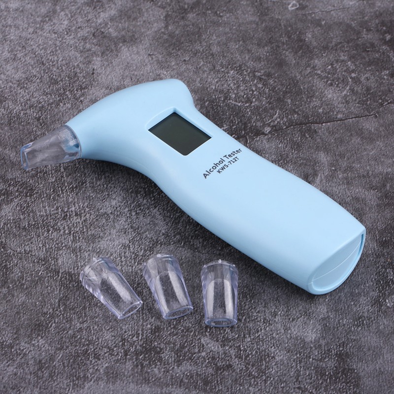 LCD Display Digital Alcohol Test Detector Breath Alcohol Analyser Tester