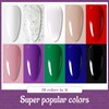 JODSONE Gel Nail Polish Kit 60 PCS with U V