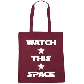 Hippowarehouse Watch this space Tote Shopping Gym Beach Bag 42cm x38cm, 10 litres