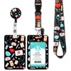 ID Card Holder with Strap, Card Holder ID Card with