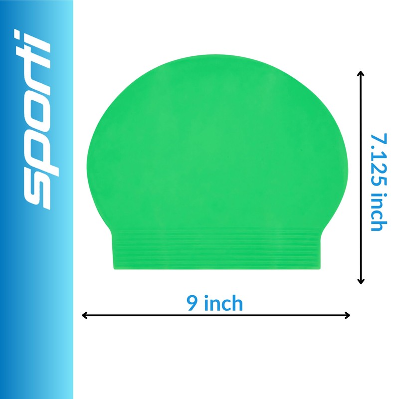 Sporti - Gorro de natación de látex para niños, color