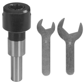 Peachtree Woodworking Supply 1/2" to 1/2" Router Collet Extension – Router Bit Extension 1/2 Shank, Extends Bits 2-1/4", Includes Wrenches