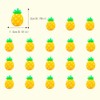 25 PCS Pineapple Cupcake Toppers Mini Pineapple Cupcake Picks Sweet