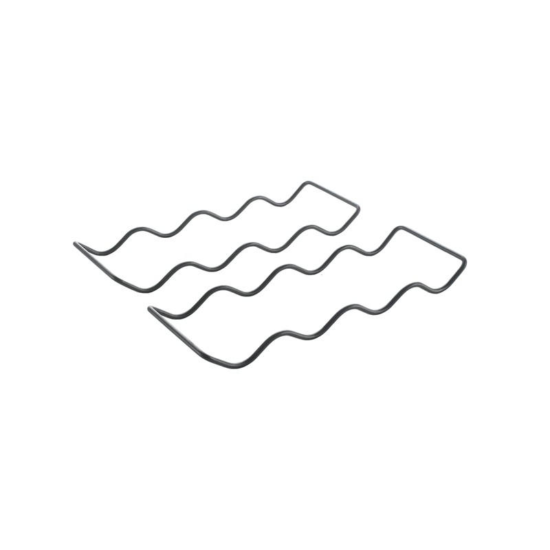 Metaltex Bottle Rack, Metal, Black, 11 x 32 cm