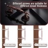 NIZADO Antique Copper Cabinet Pulls 2.5 Inch, Vintage Drawer Pulls