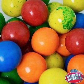 Tootsie Roll Dubble Bubble Gumballs 12-Gumball Tubes in Assorted Fruit Flavors (24-Pack)