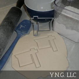 FOR SALE YARD SIGN OUTLINE REAL ESTATE SOLD HOME OPEN HOUSE COOKIE CUTTER MADE IN USA PR2883