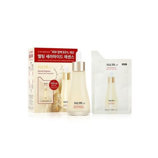 [NEW] Sum37 Secret Essence 50ml+50ml Refill Promotion / 숨37 시크릿