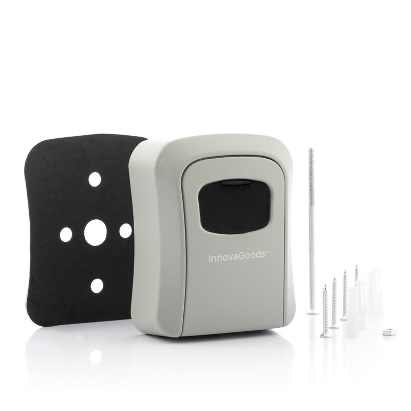 InnovaGoods - Versatile Aluminium and Zinc Outdoor Key Safe Waterproof