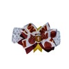 Commanders Baby Girl Boutique Bow Crocheted Headband Fits Newborn to