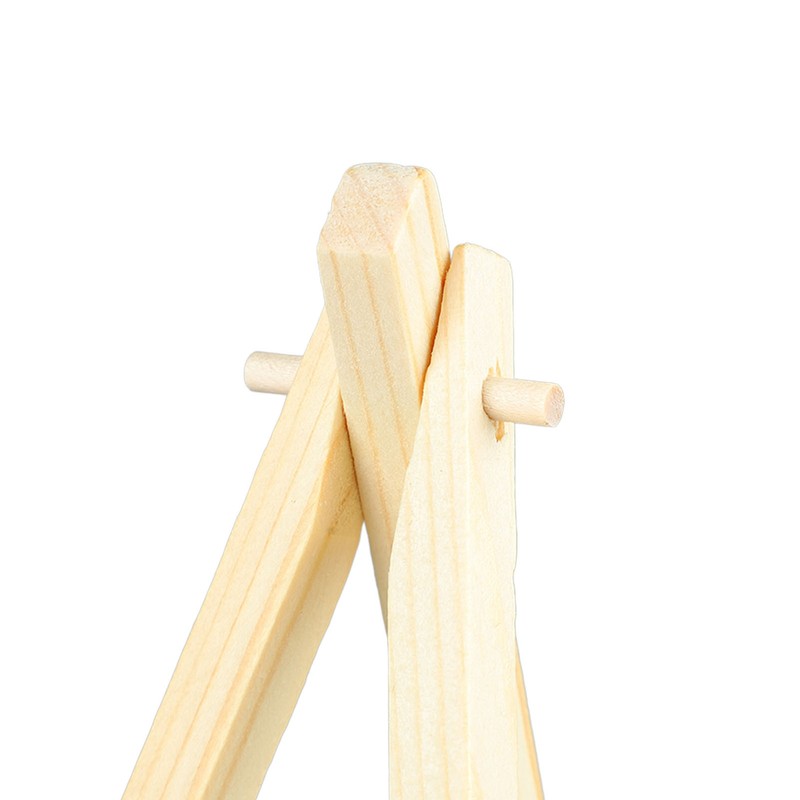 10Pcs Mini Easel Stand 5.9in High 3.1in Wide Adjustable Slope