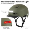 Shinmax Casco de Bicicleta para Hombres y Mujeres, Casco de