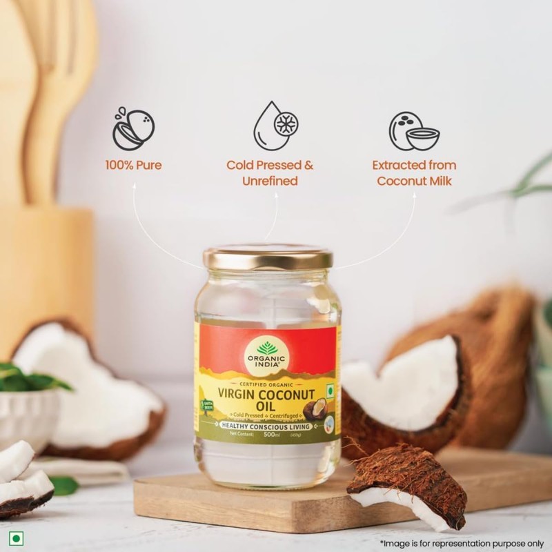 India-Organic's Virgin Coconut Oil, 500ml