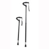 One Push Button Walking Cane - 27"- 40" Adjustable Height-