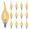 Energetic CA11 E12 LED Chandelier Light Bulbs 40W Equivalent, Dimmable