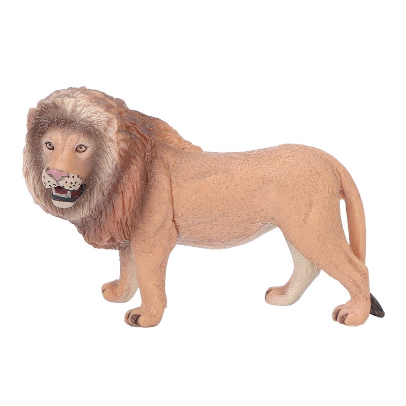 6Pcs Animals Toys Set Simulation Vivid Wild Jungle Zoo Plastic