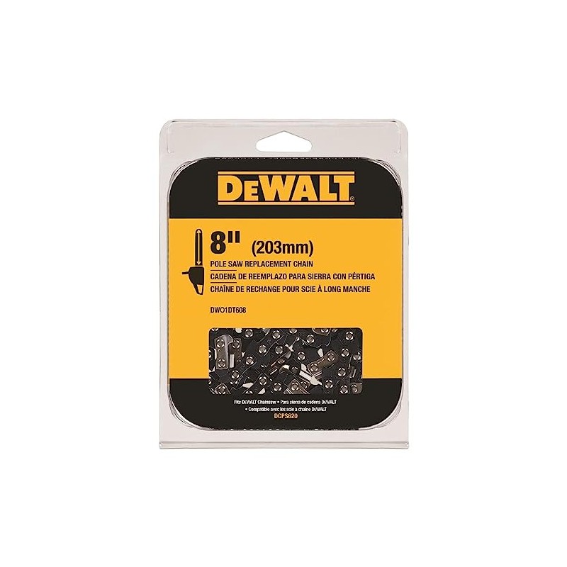 Dewalt Chain Pole Saw Replacement 8IN DWO1DT608