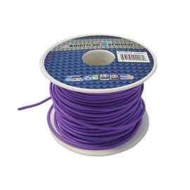 American Terminal ATPW18-100PP 18 Gauge Primary Wire, Purple