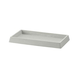 Richell Botany Rectangle Plate, Type 20 (White)