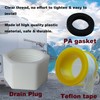 92102 Drain Cap SVC X2 Kit, RV Water Heater Drain