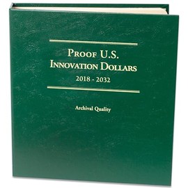 Littleton Coin Company 2018-2032 U.S. Innovation Dollar Proof Album Coin Storage