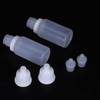 Empty Liquid Dropper Bottles Plastic Squeeze Refillable DIY Containers 50PCS