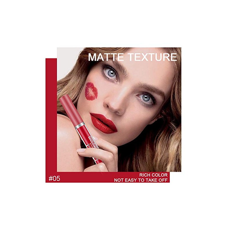 evpct- Juego de 6 pintalabios líquidos mate, kit de maquillaje