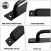 16 Pack Barn Door Handles, 5.8 Inch Aluminum Alloy Cabinet