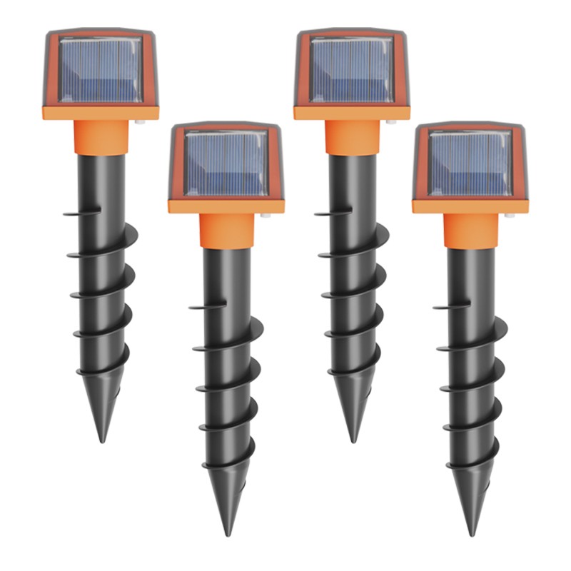 Solar Animal Repeller for Outdoor Pest Deterrence – Ground Stake