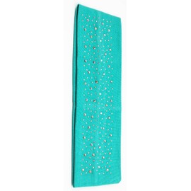 Mytoptrendz® Pretty Coloure Headbands Girls Soft Stretchy Elastic Fabric Hair Band for Women Bandeau Hair Accessories Kylie Head Band for Gym Yoga Stylish Hair Accessory (Turquoise)