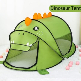 Little Bado Outdoor Indoor Pop Up Tent Dinosaur Kids Play Tent Playhouse Toys Best Gifts for Boys Girls Toddlers 3 4 5 6 7 8 Years Old