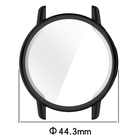 Protective Case Intended for Garmin vivoactive 5 Health and Fitness GPS Smartwatch Accessories Shell Cover, Screen Protector Full-Coverage Bumper Smart Watch Case for Garmin vivoactive5 (All 7pcs)