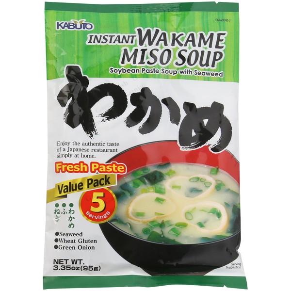 Kabuto Instant Miso Soup, Laver, 3.35 Ounce