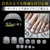 NTIP-006 Nail Tips [For Foot] 240 Pieces 12 Sizes Flesh