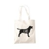 Labrador Dog Tote Bag - natural One Size